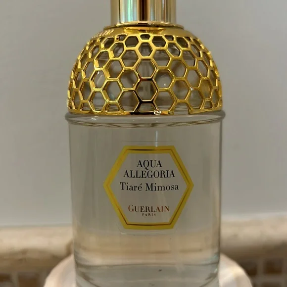 Guerlain RARE limited edition Aqua Allegoria fragrance Tiaré Mimosa 2.5 oz 75 ml